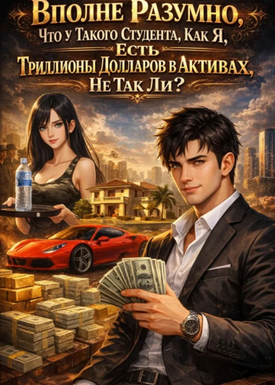 Вполне разумно, что у такого студента, как я, припасено несколько триллионов в активах, не так ли?