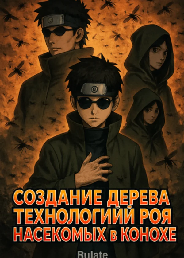Создание дерева технологий роя насекомых в Конохе