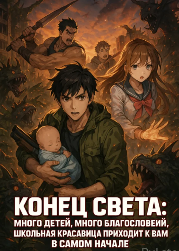 Конец света: много детей, много благословений, школьная красота приходит к вам в самом начале.