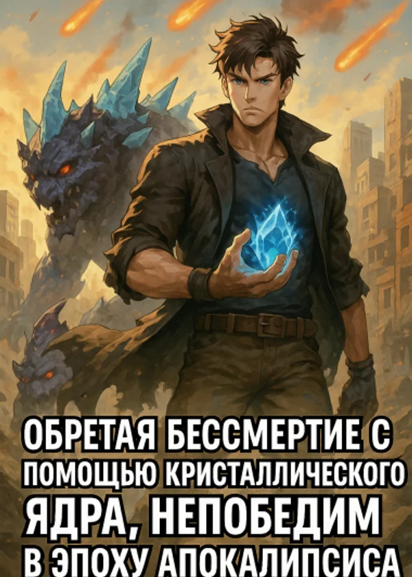 Обретая бессмертие с помощью кристаллического ядра, непобедим в эпоху апокалипсиса
