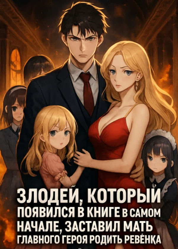 Злодей, который появился в книге в самом начале, заставил мать главного героя родить ребенка.