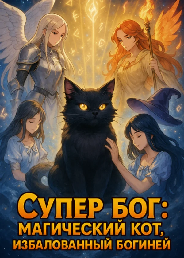 Супер Бог: Магический Кот, избалованный Богиней.