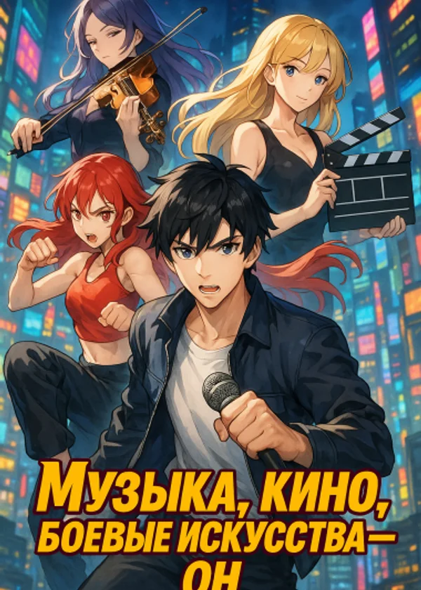 Музыка, кино, боевые искусства — он