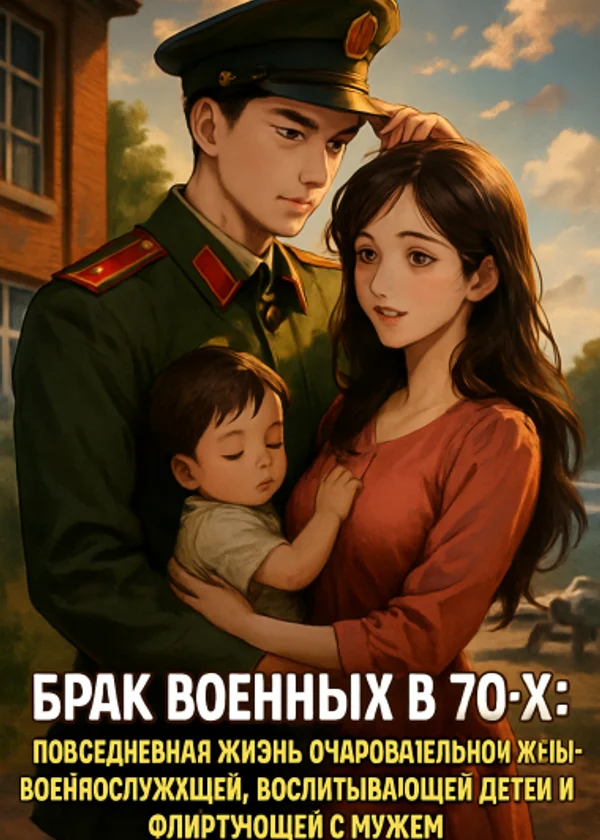 Брак военных в 70-х: повседневная жизнь очаровательной жены-военнослужащей, воспитывающей детей и флиртующей с мужем