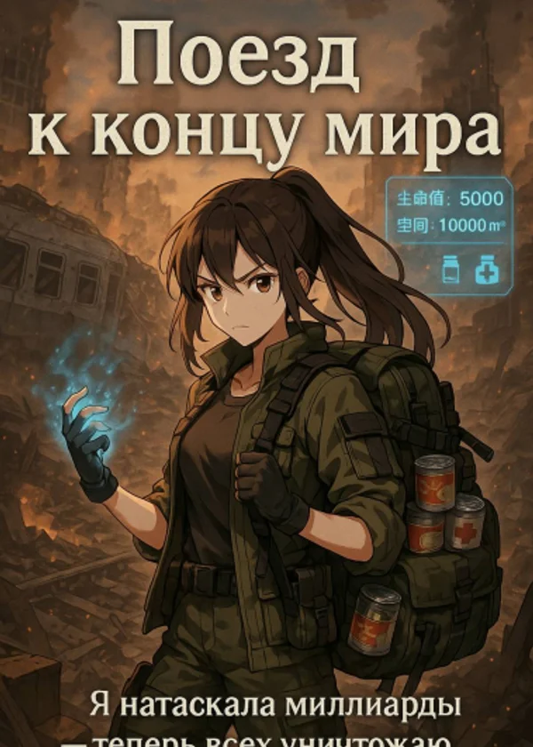 Поезд к концу мира. Я натаскала миллиарды - теперь всех уничтожаю.