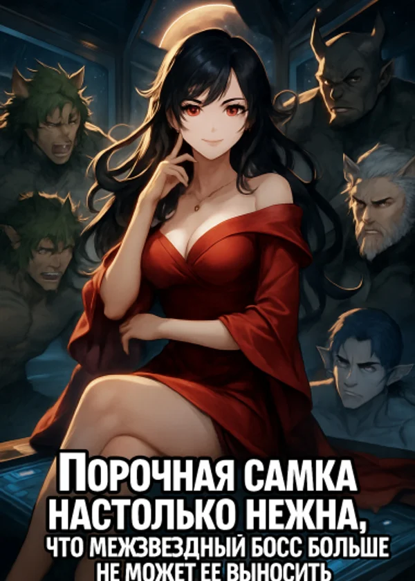 Порочная самка настолько нежна, что межзвездный босс больше не может ее выносить.