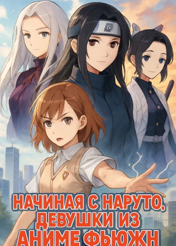 Начиная с Наруто, девушки из аниме фьюжн