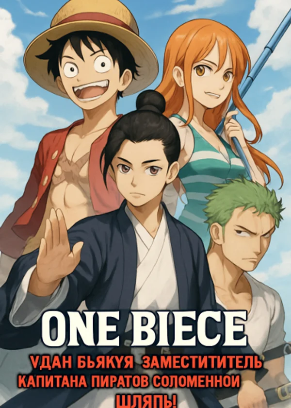 One Piece: Удан Бьякуя, заместитель капитана Пиратов Соломенной Шляпы