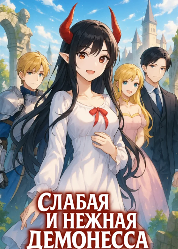 Слабая и нежная демонесса