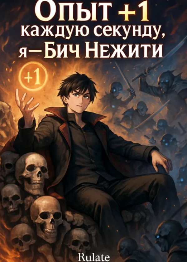 Опыт +1 каждую секунду, я — Бич Нежити
