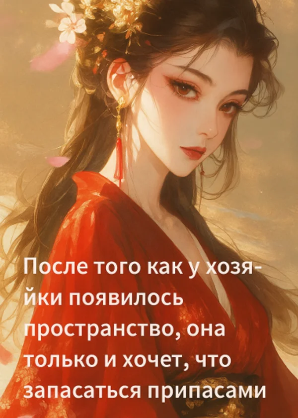 После того как у хозяйки появилось пространство, она только и хочет, что запасаться припасами