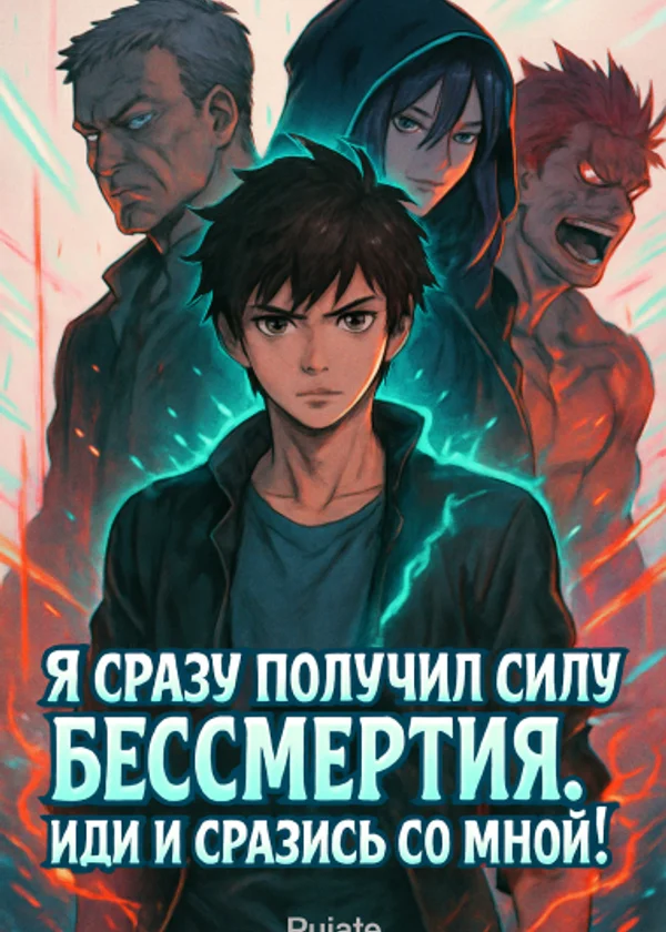 Я сразу получил силу бессмертия. Иди и сразись со мной!
