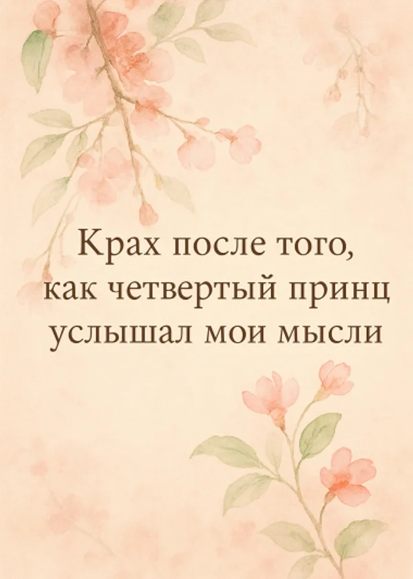 Крах после того, как четвертый принц услышал мои мысли