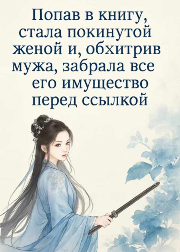 Попав в книгу, стала покинутой женой и, обхитрив мужа, забрала все его имущество перед ссылкой