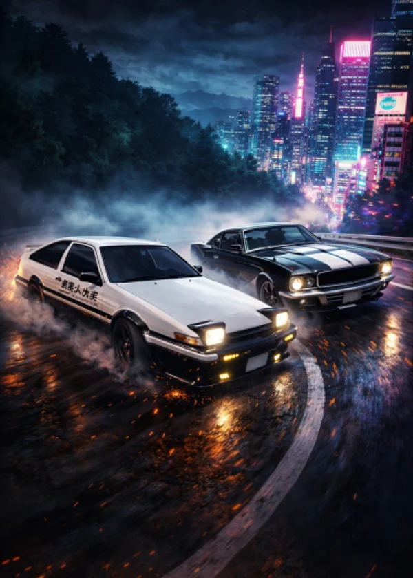 Initial D / Fast and Furious: Перекресток Легенд
