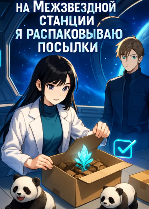 На Межзвездной станции я распаковываю посылки