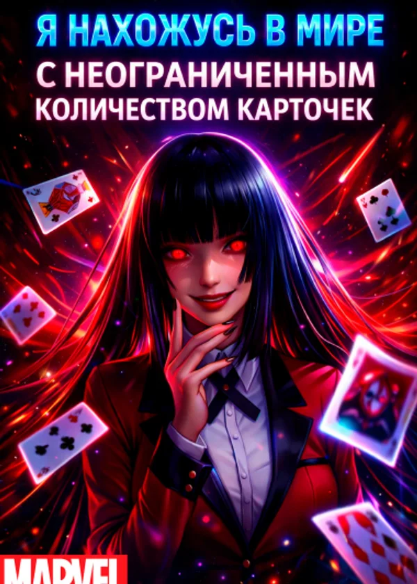 Я нахожусь в Marvel с неограниченным количеством карточек