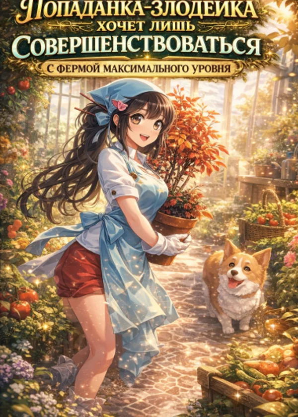 Попаданка-злодейка хочет лишь совершенствоваться с фермой максимального уровня.