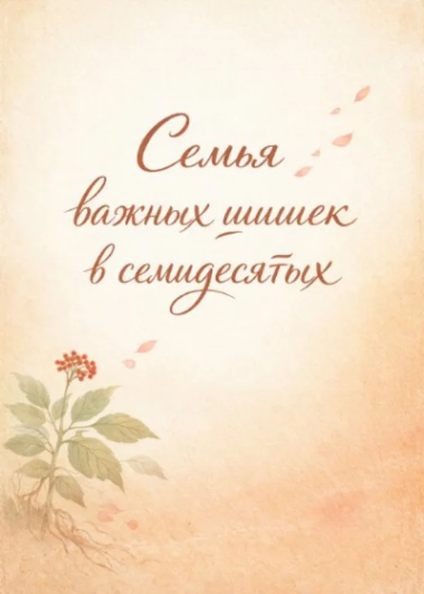 Семья важных шишек в семидесятых