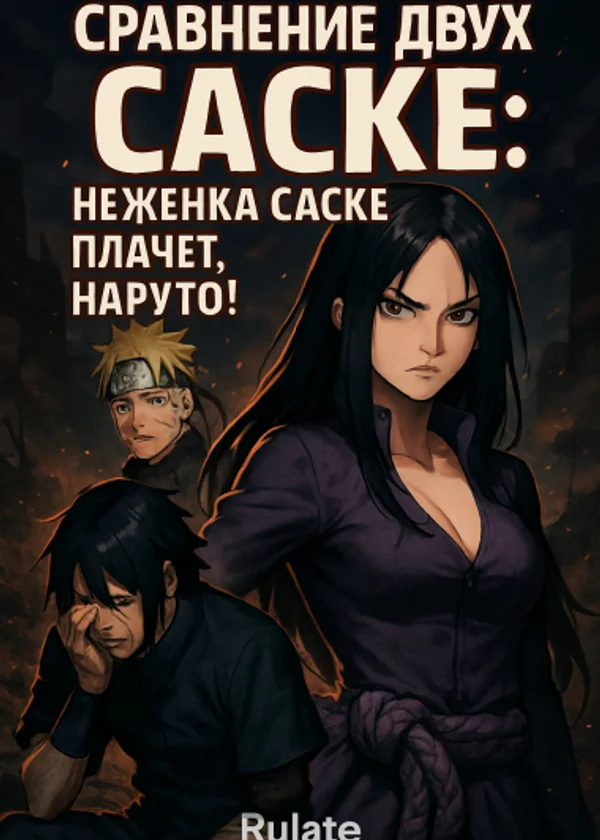 Сравнение Двух Саске: Неженка Саске Плачет, Наруто!