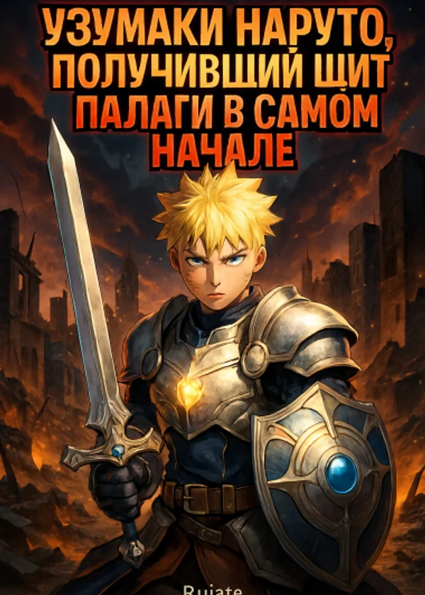Узумаки Наруто, получивший Щит Палаги в самом начале
