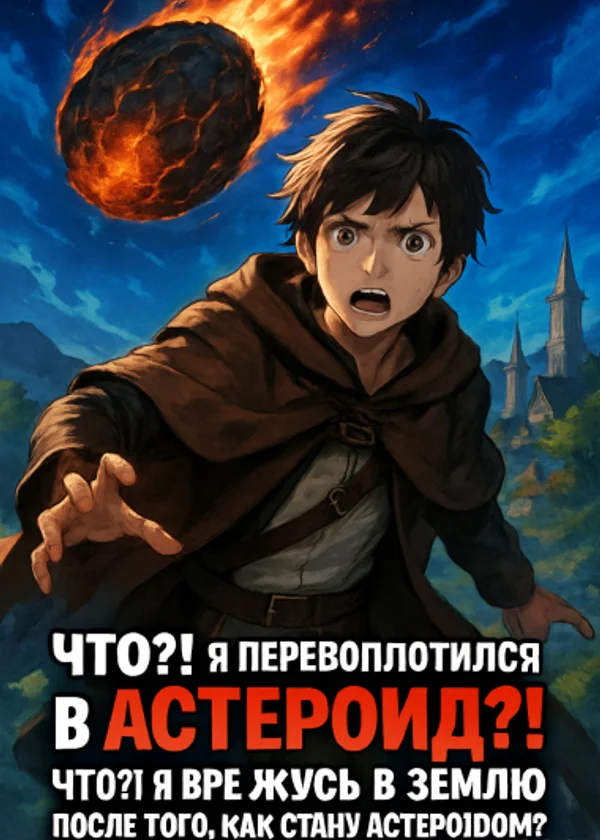 Начав с планеты, врезающейся в землю