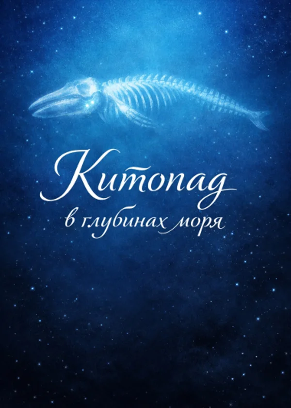 Китопад в глубинах моря