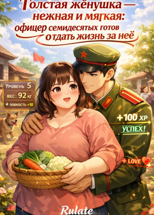 Толстая жëнушка — нежная и мягкая: офицер семидесятых готов отдать жизнь за неё