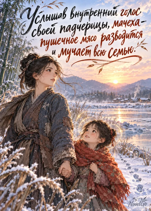 Услышав внутренний голос своей падчерицы, мачеха-пушечное мясо разводится и мучает всю семью.