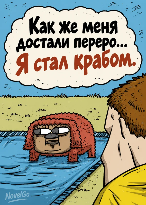 Как же меня достали переро... Я стал крабом.