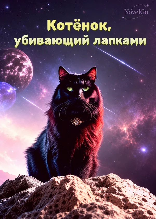Котёнок, убивающий лапками
