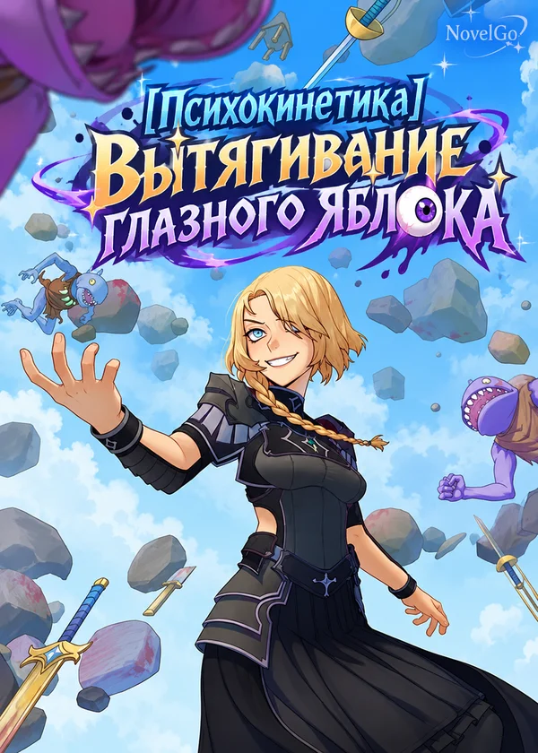 [Психокинетика] Вытягивание глазного яблока
