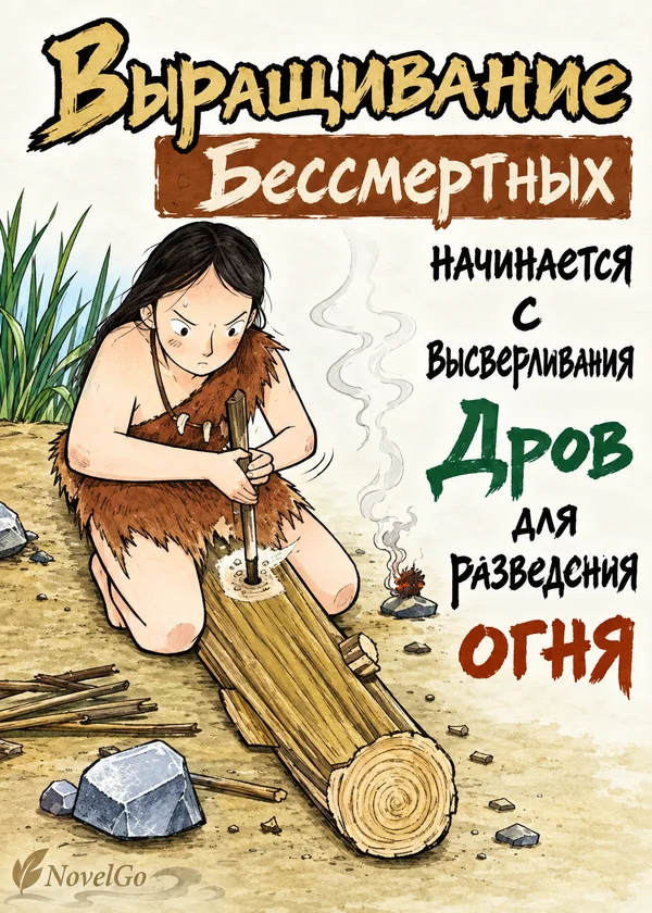Выращивание Бессмертных начинается с высверливания Дров для разведения огня