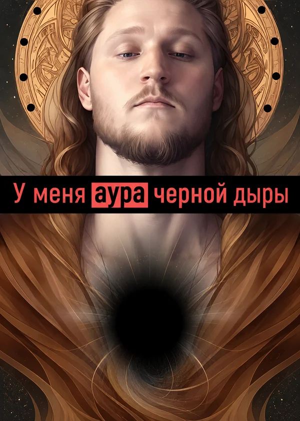 У меня аура черной дыры